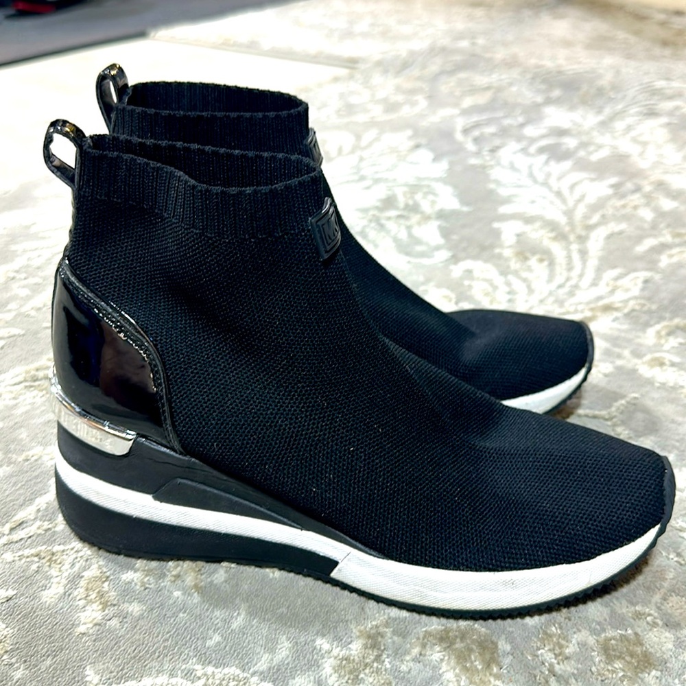 Michael Kors Skyler Stretch Knit Sock Sneakers